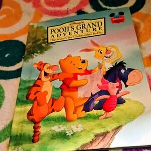 Disney Pooh's Grand Adventure Puzzle Book - Red, Yellow, Pink